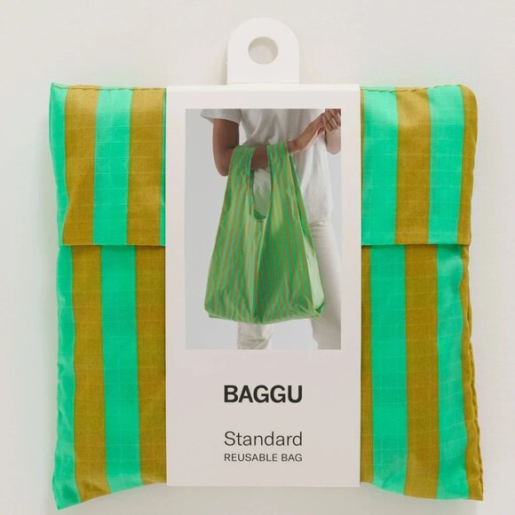 NWT Standard Baggu - Lawn Stripe - Picture 3 of 4